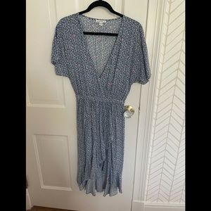 J. Crew Floral MIDI Dress